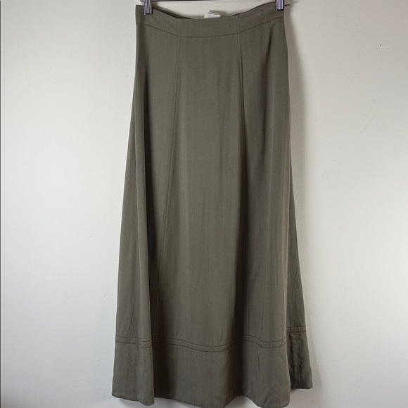Plein Sud Dresses & Skirts - Plein Sud vintage Olive Green Maxi Skirt